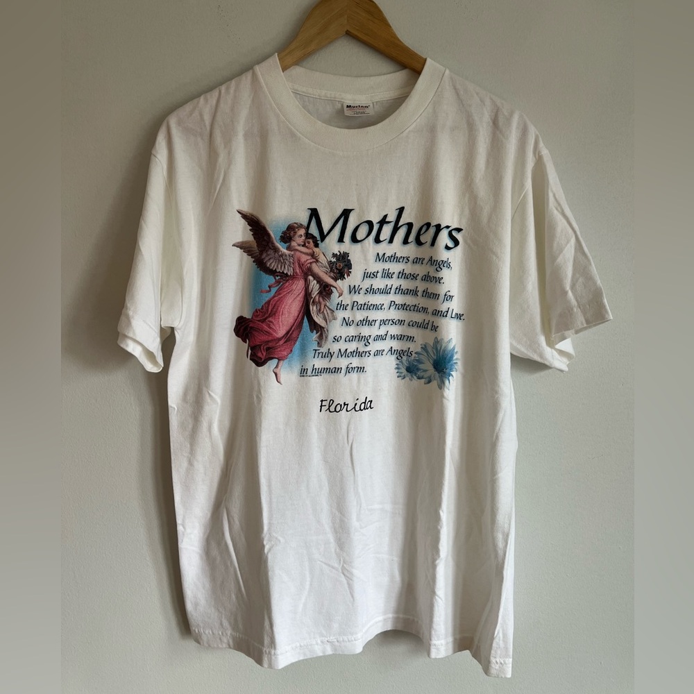 Vintage Mothers T-Shirt / Large / 1999 / Angels / Flordia